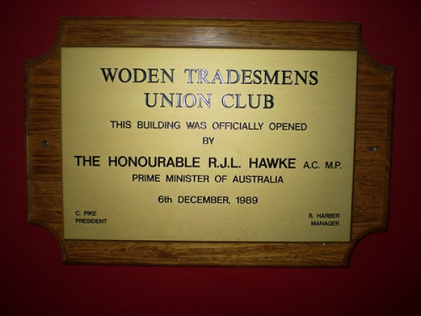 Woden Tradesmen's Union Club Limited